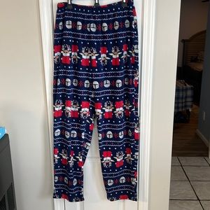 Mandalorian Christmas Pajama Bottoms